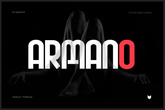 Armano: A Bold Display Font for Modern Editorial Design