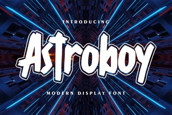 Astroboy: The Bold Display Font for Modern Campaigns