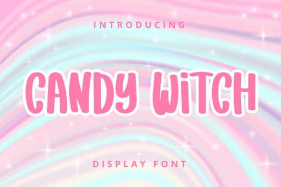 Candy Witch: A Friendly Display Font for Editorial Design