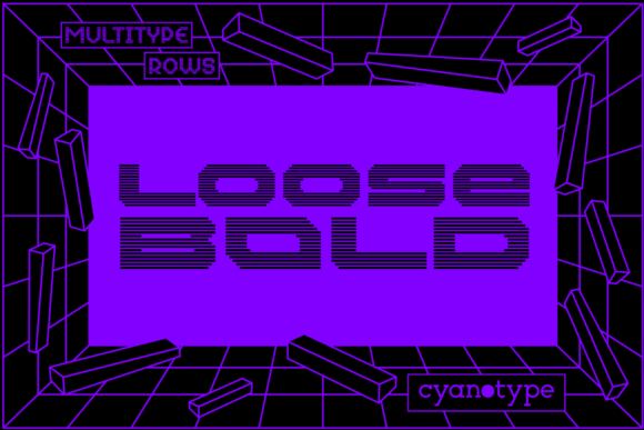 Choosing MultiType Rows Loose Bold for Bold Digital Branding