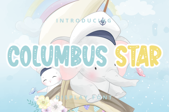 Columbus Star Font: Adding Friendly Character to Branding Projects