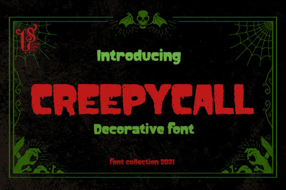 Creepycall Font: A Handmade Typeface for Brand Personality