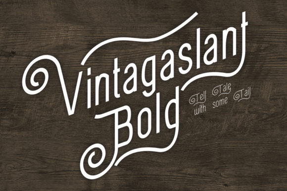 Enhance Your Web Design with VintagaSlant Bold