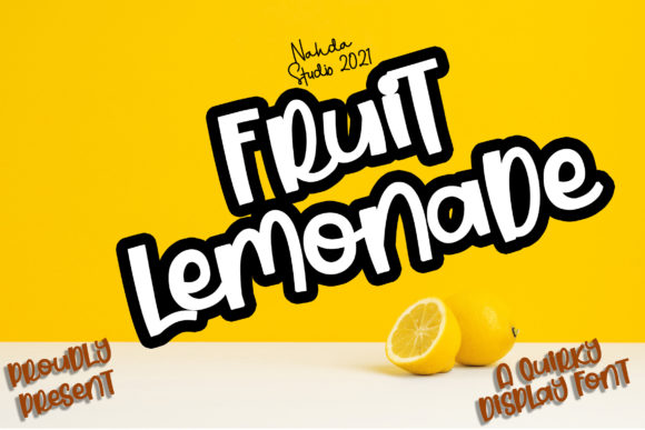 Fruit Lemonade Font: A Versatile Typography Asset for Modern Campaigns