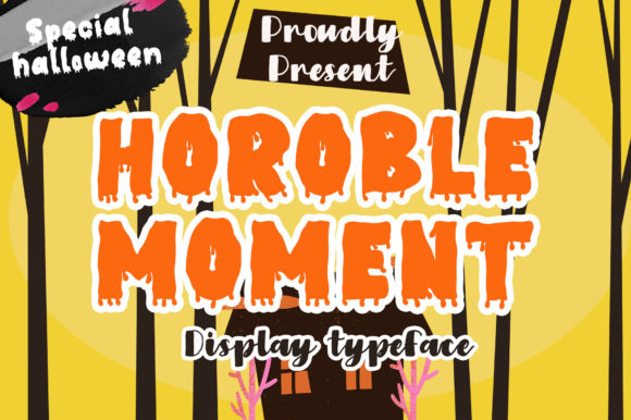 Horoble Moment: A Display Font for Your Digital Brand