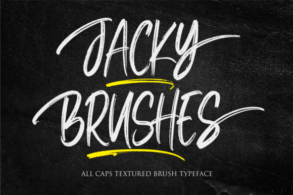 Jacky Brushes Font for Polished Small Business Branding