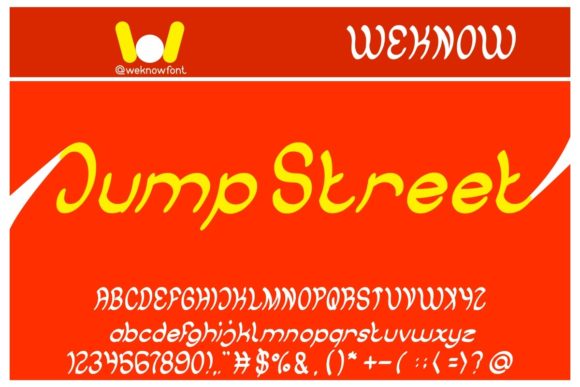 Jump Street: A Casual Display Font for Modern Web Design