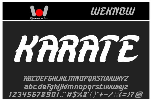 Karate Font for Standout Branding and Design Projects