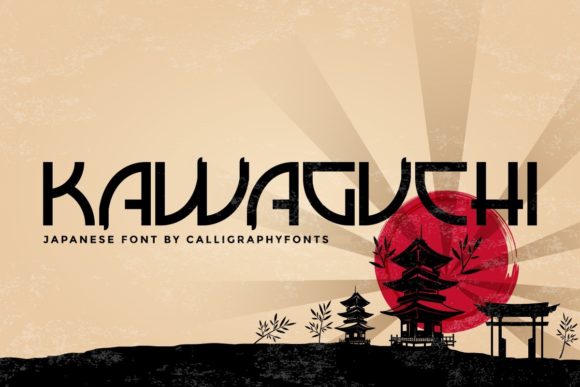 Kawaguchi: A Display Font for Editorial Mood