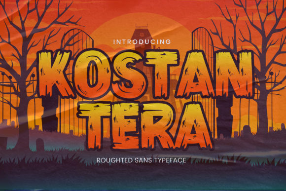 Kostantera: A Crafters' Favorite Display Font