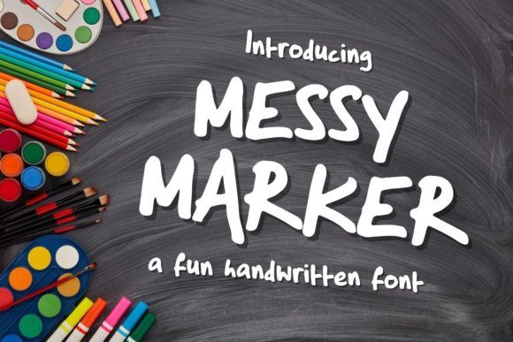 Messy Marker: The Urban Font That Adds Character to Your Brand