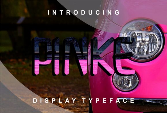 Pinke: A Versatile Display Font for Modern Projects