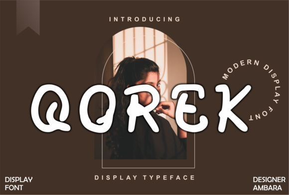 Qorek: A Stylish and Elegant Font for Creative Branding