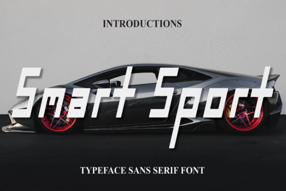 Smart Sport: A Bold and Robotic Display Font for Modern Design