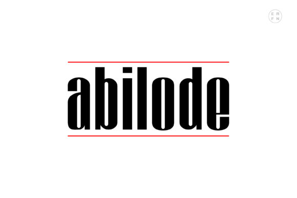 Testing Abilode: A Futuristic Display Font for Modern Branding