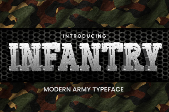 The Infantry Font: A Bold Typeface for Distinctive Branding