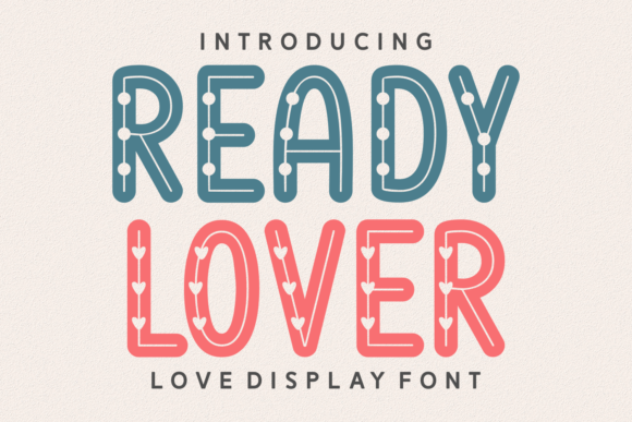 The Ready Lover Font: A Stylish Typographic Tool for Crafters