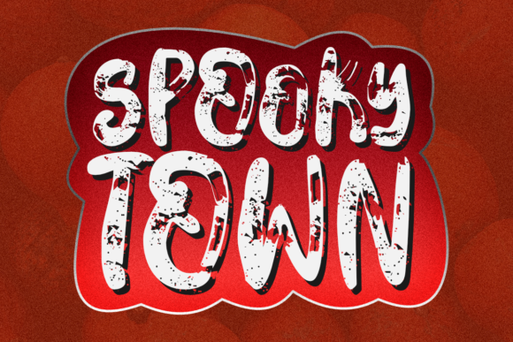 Unveiling Spooky Town: A Graffiti-Inspired Display Font