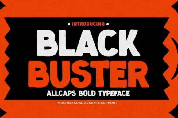Using Blackbuster Font in Contemporary Brand Identity Projects