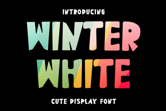 Winter White Font for a Powerful and Professional Brand