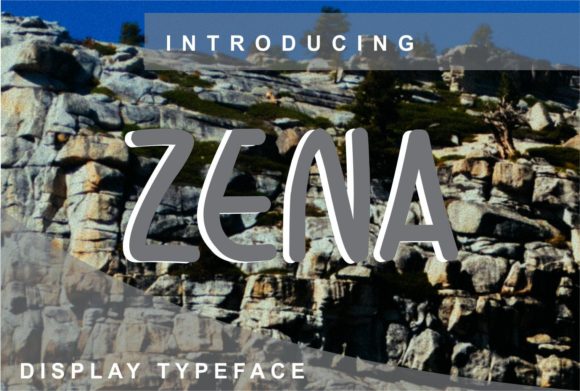 Zena: A Trendy Display Font for Modern Marketing